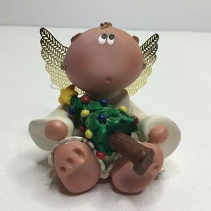 Kirks Kritters By Russ Figurines Angel Baby Christmas Tree Ornament